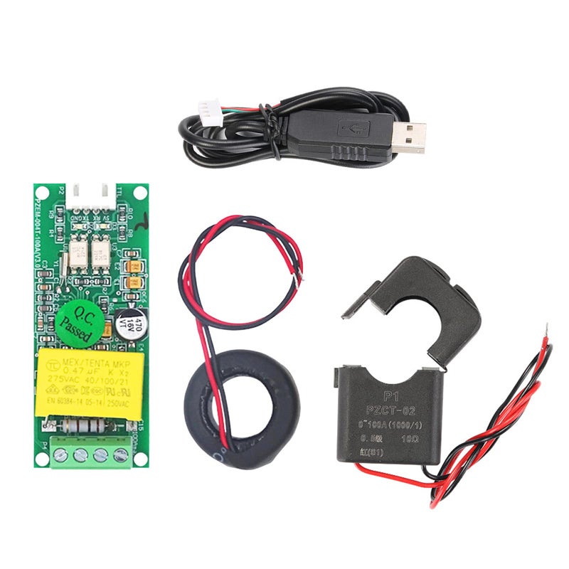 Upgraded Multifunctional Power Energy Meter Module 10A 100A Voltage Current Tester Suit 4 - Image 3