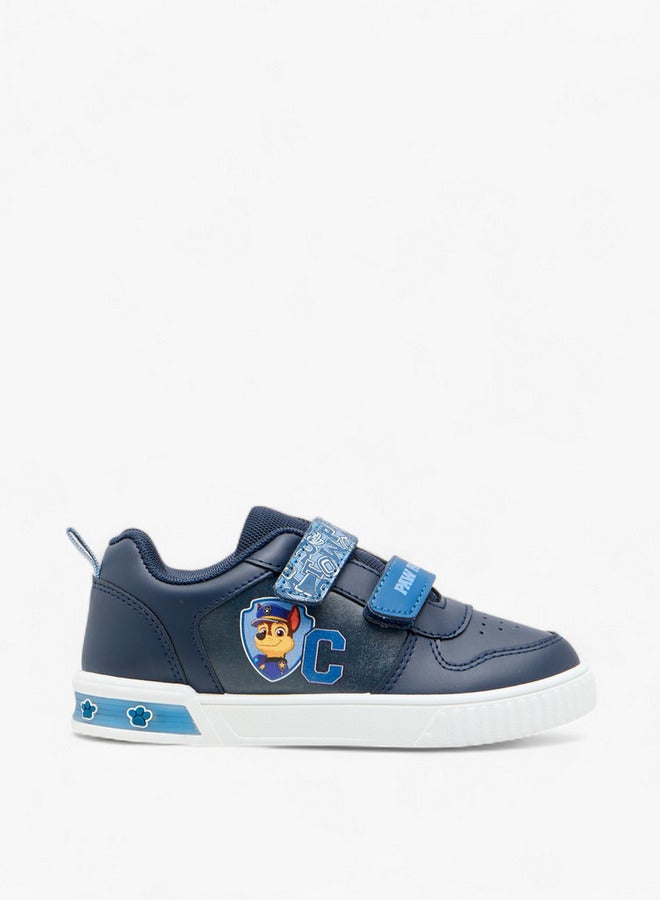 PAW PATROL Boys Printed Light-Up Sneakers with Hook and Loop Closure - Image 3