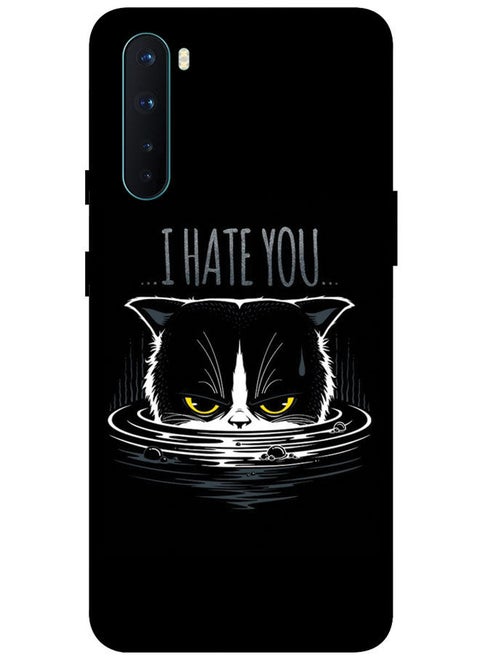 Protective Case Cover For OnePlus Nord Smart Series Printed Protective Case Cover for OnePlus Nord I Hate You
