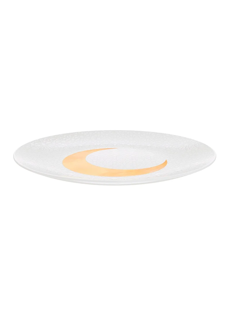 TRAMONTINA Tramontina Noor 25cm Ramadan Themed Decorated Porcelain Dinner Plate