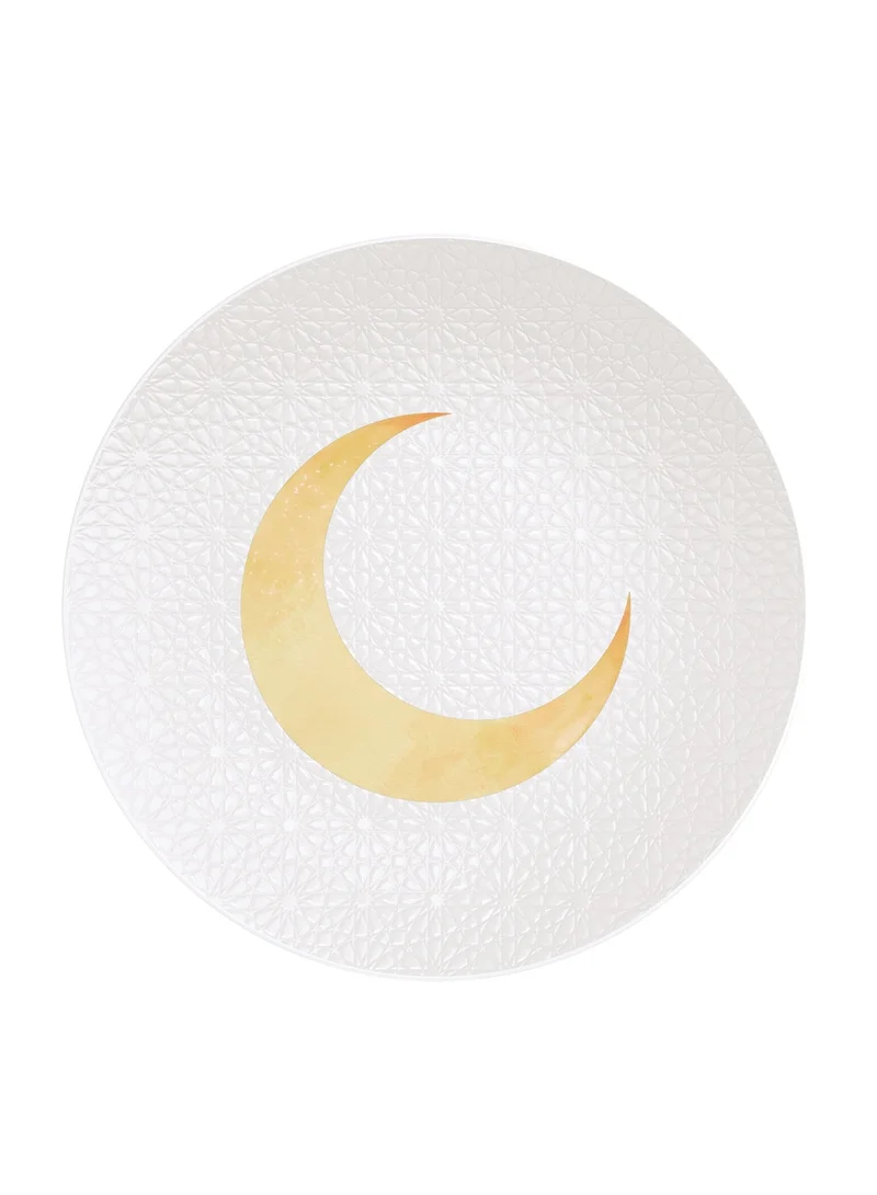 TRAMONTINA Tramontina Noor 25cm Ramadan Themed Decorated Porcelain Dinner Plate