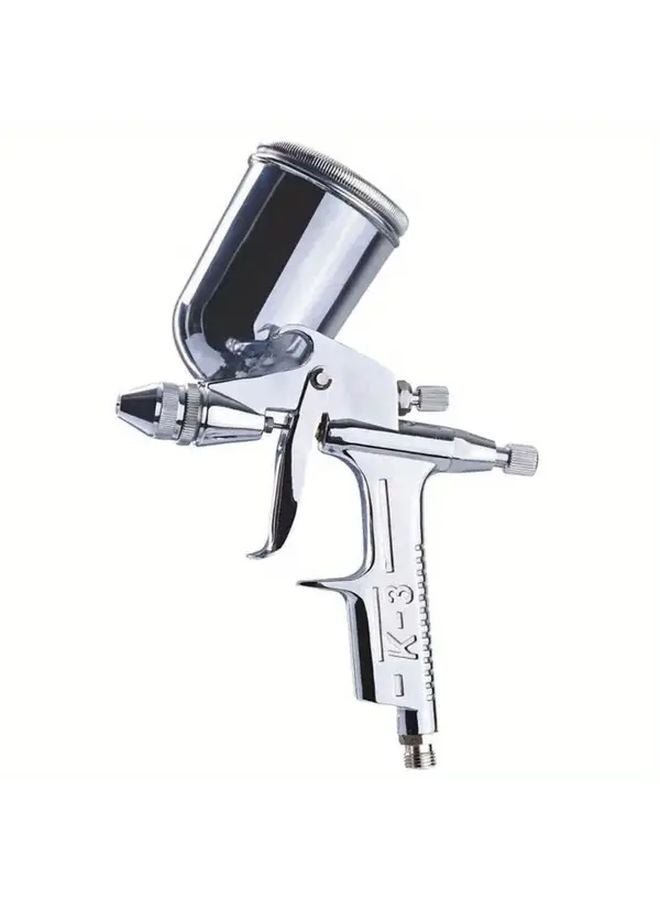 Mini 0 5mm Nozzle Airbrush Spray Gun 4 23oz For Automotive Painting Metal - Image 1