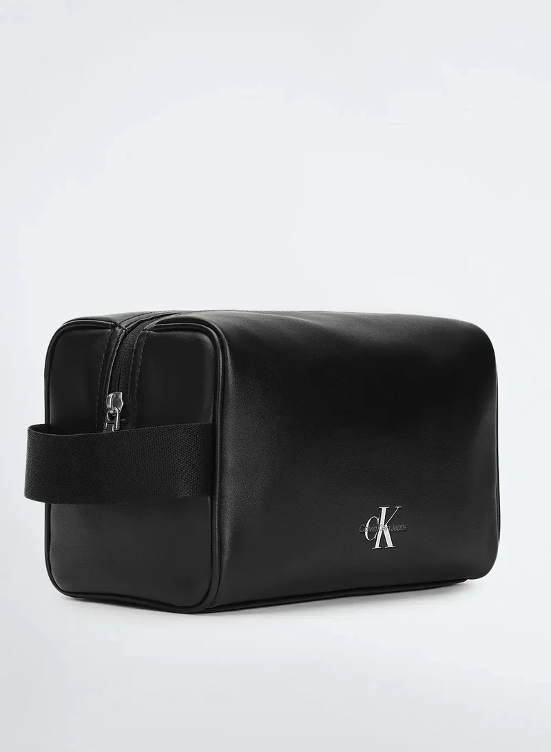 Calvin Klein Jeans Monogram Soft Washbag