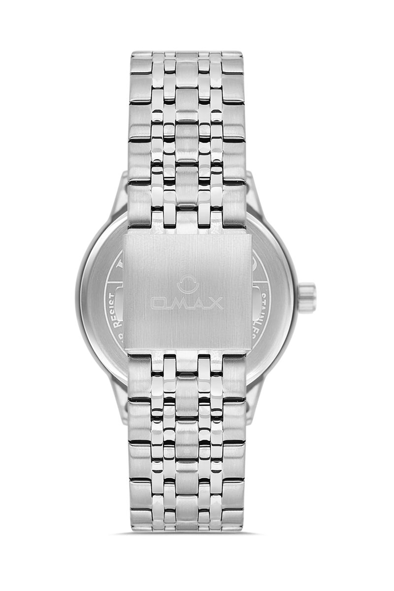 OMAX Men's Wrist-Watch | Analog | Stainless Steel Band | Elegant Design - Image 3