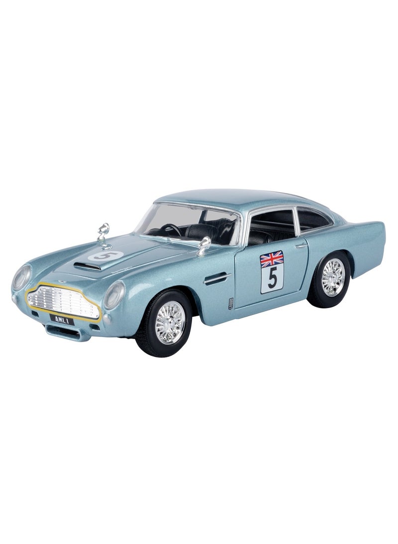 MOTORMAX GT Racing Aston Martin DB5 Die-Cast Model Car 1:24 Scale | Officially Licensed Classic Collectible | Opening Doors, Detailed Interior & Free-Wheeling Vintage Car Toy