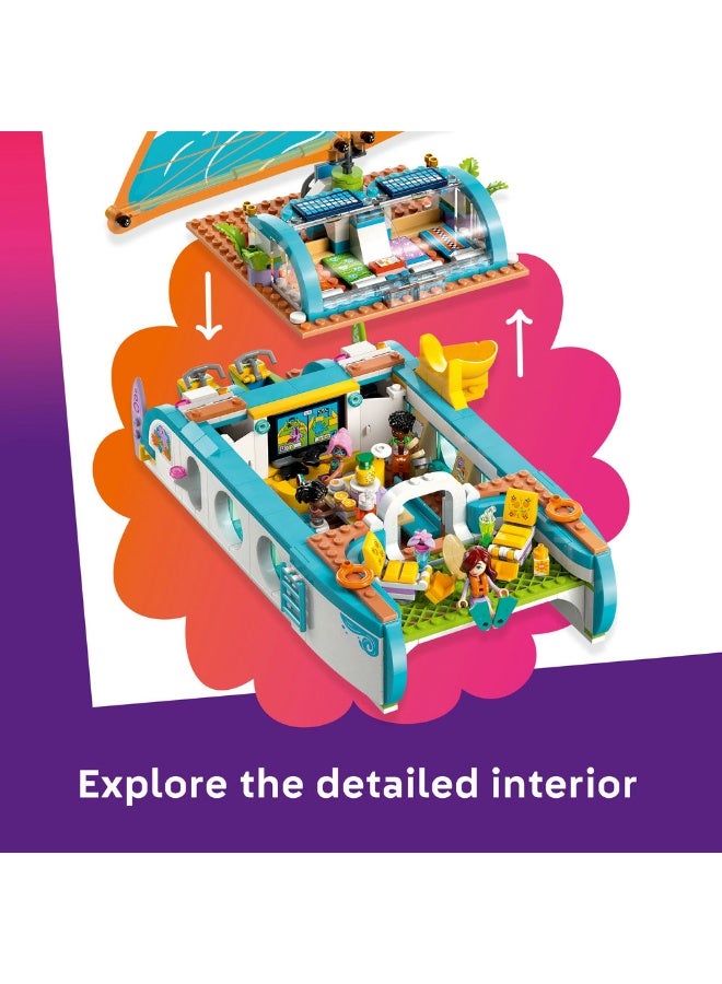 ليغو مجموعة بناء لعبة تمثيل الأدوار مغامرة قارب السفر من ليغو® فريندز 42664 - Image 4