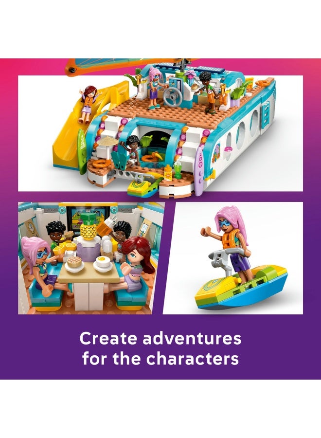 ليغو مجموعة بناء لعبة تمثيل الأدوار مغامرة قارب السفر من ليغو® فريندز 42664 - Image 5