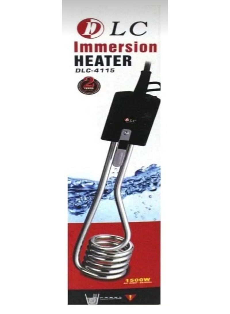 DLC Handheld Immersion Water Heater 1500W DLC-4115 Silver/Black - Image 3
