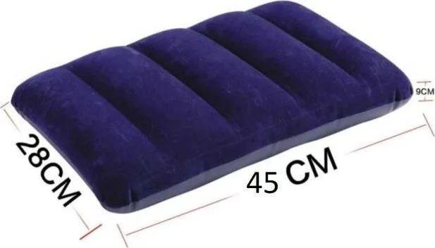 Smart Fox Smartfox Soft Velvet Covered Inflatable Travel and Beach Pillow 45*28*9 1909042