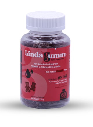 Linda Gum Iron & Vitamins 60 Gummies - pzsku/Z007221D0BBF0374EB22CZ/45/_/1738827091/7333b5f9-a258-44a8-a1f9-17a5de9583b3