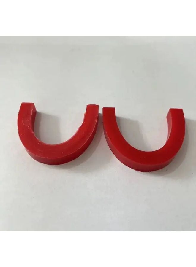 5pcs Red U Shaped Bottom Wax Frame Mold Implant Molding Occlusal Casting Block - Image 5