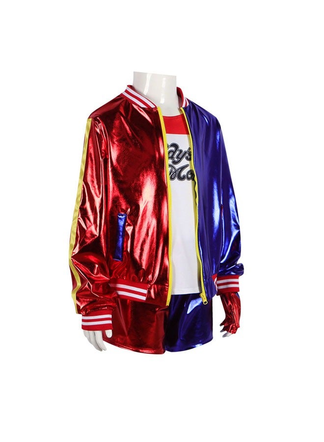 Beauenty Harley Quinn Costume Womens Cosplay Costume - Image 4