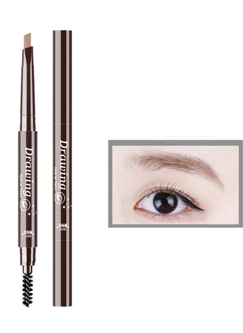 LINXI Eyebrow Pencil Longlasting Waterproof Durable Automaric Liner Eyebrow 5 Colors to ChooseNatural Eyebrows that Last For a Long Time light brown 