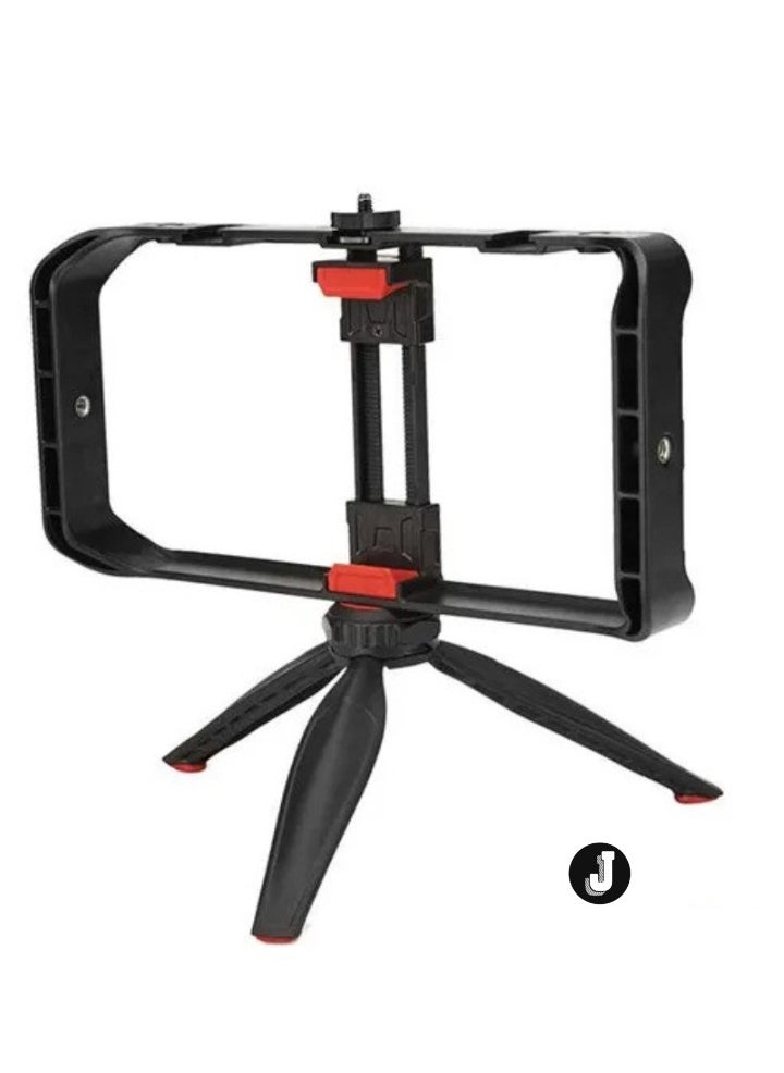 JAJEEK Universal Video Kit for Smartphones, DSLR & Vlogging (Adjustable 42mm-95mm)  - Image 1