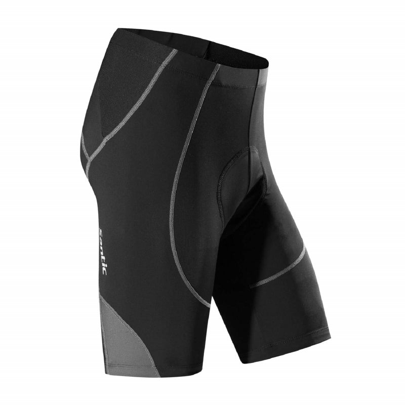 Santic Cycling Men's Shorts Biking Bicycle Bike Pants Half Pants 4D Coolmax Padded Grey L - Image 3