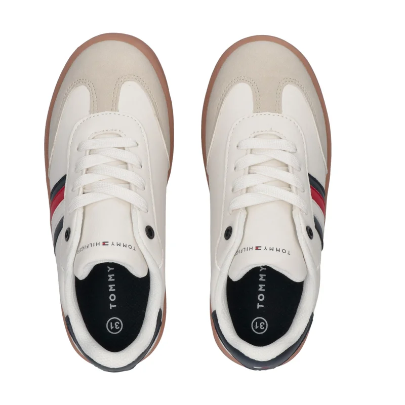 TOMMY HILFIGER Kids Lace Up Low Top Sneakers