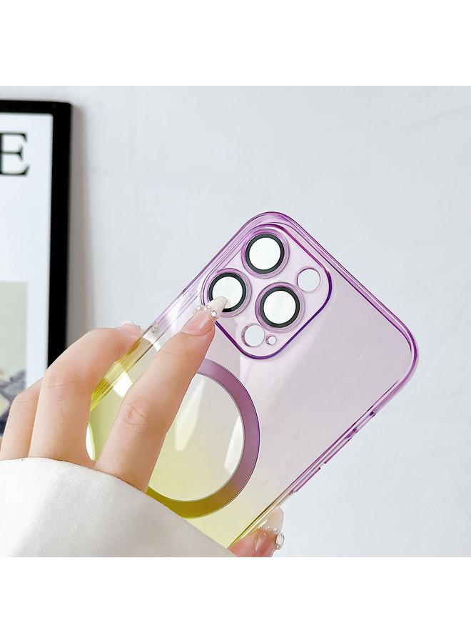 Zaboon Case For iPhone 13 Pro Max MagSafe Magnetic TPU + Acrylic Gradient Color Phone Case - Image 4