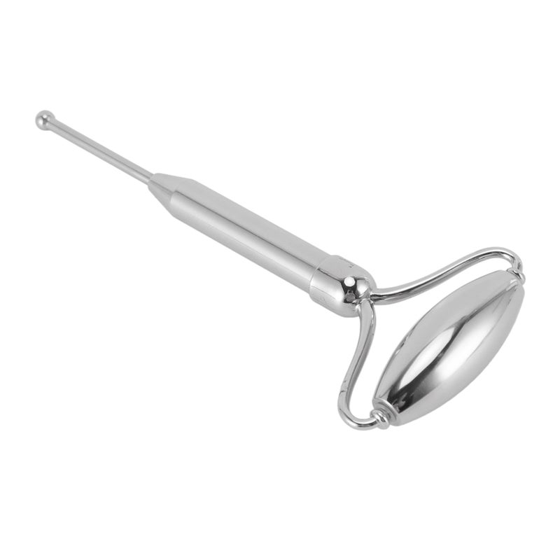 Face Roller Noiseless Double End Stainless Steel Facial Massager for Wrinkles Eye Puffiness Dark Circles - Image 5