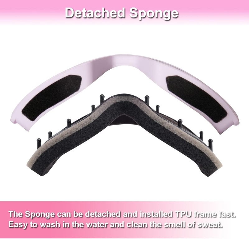 EXP VISION Ski/Snowboard Goggles for Men Women, OTG Snow Goggles Anti Fog UV Protection - Image 4