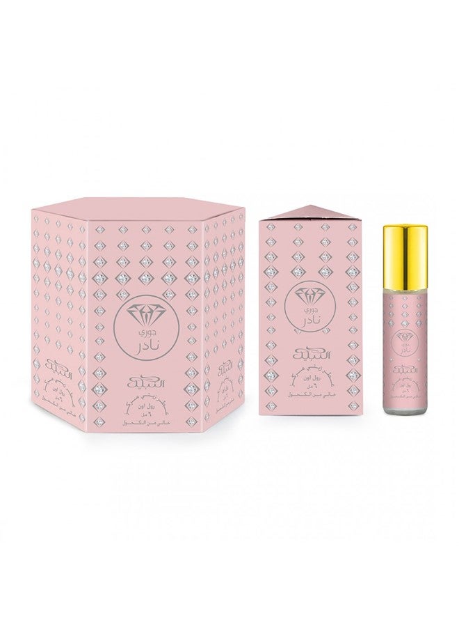 نبيل عبوة من 6 عطور زيتية مركزة رول اون من نبيل نادر جوري 6 مل - Image 1