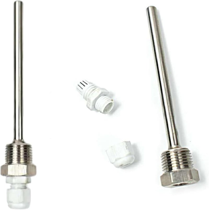 Immersion Sleeve Temperature Sensor 30cm Thread Stainless Steel Blind Tube - Image 3