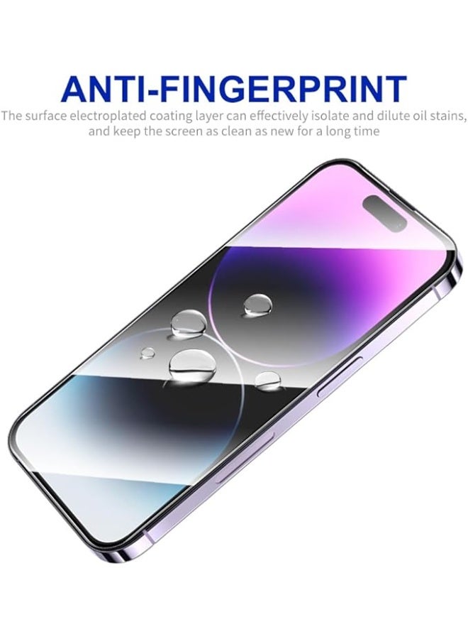 تيمبرد غلاس واقي شاشة شفاف لهاتف iPhone 17 Pro - زجاج مقوى 9H، مضاد للسقوط، مضاد لبصمات الأصابع، شفاف عالي الوضوح 2.5D - Image 2