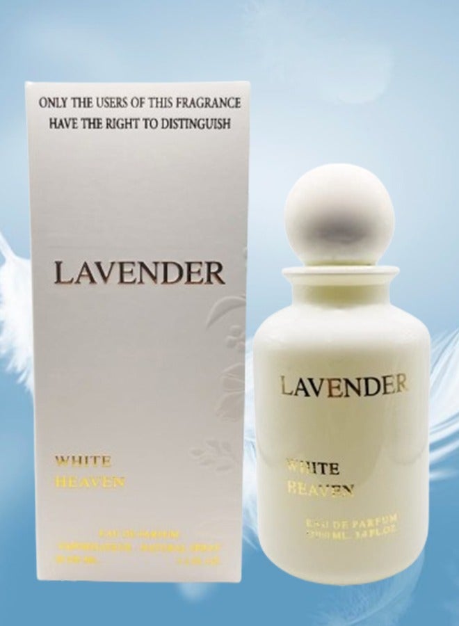 Lavender 2 Pieces Lavender White Heaven Perfume 100ml EDP - Image 2