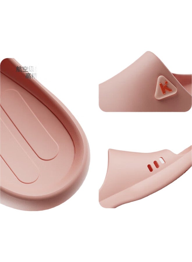 Kenroll Unisex Bathroom Home Outdoor Anti-Slip Slippers Night Light Home Cool Slippers Wide Leaf Green 37-38 - Image 3