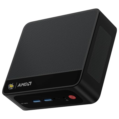 Beelink Mini PC SER5 MAX 6800U AMD Ryzen 7 Processor(8C/16T, up to 4.7GHz), Mini Computer 32GB LPDDR5 1TB NVMe SSD, Micro PC Triple Display HDMI/DP/Type-C/4K 60Hz/WiFi6/BT5.2/Home/Office/HTPC - Image 1