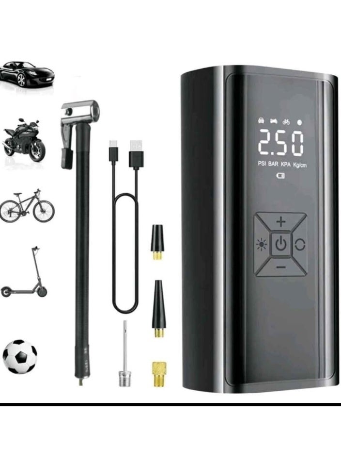 Portable corded car air pump that works through the car cigarette lighter - 120 W - Image 2