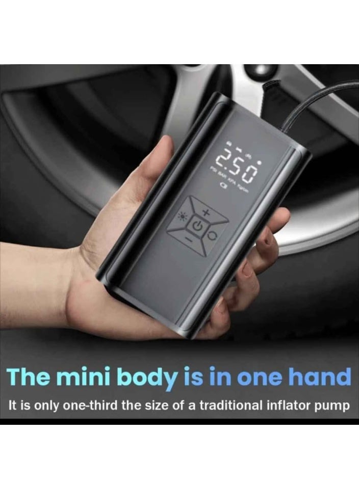 Portable corded car air pump that works through the car cigarette lighter - 120 W - Image 3