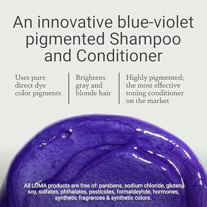Loma Hair Care Violet Duo: Shampoo and Conditioner - Image 5