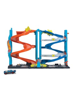 Hot Wheels City Transforming Race Tower Playset
