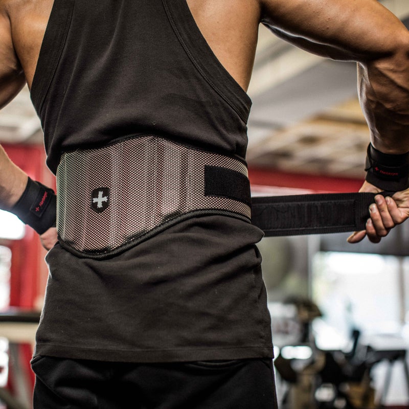 Harbinger Men's Firm Fit 7.5-Inch Contoured Weightlifting Belt, Large - Image 4