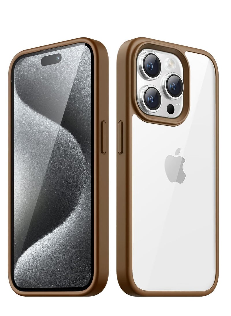 Case For iPhone 14 Plus / Crystal Clear Case [Not Yellowing] [Military Grade Drop Protection] Shockproof Protective Case Transparent Protective Slim Cover (Desert)