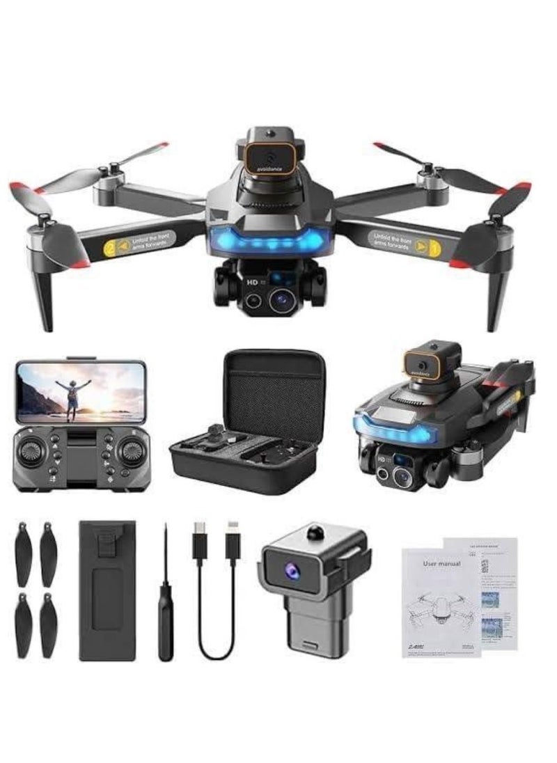 ELTRAZONE - P15 Pro Drone with 1080P HD Camera – WiFi FPV Live Streaming, Smart Altitude Hold, Gesture & Voice Control, 360° Flips, One-Key Return, Headless Mode, Long Battery Life, Foldable & Lightweight – Perfect for Beginners & Aerial Photography - Image 1