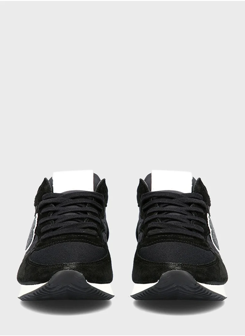 Philippe Model Low Top Lace Up Sneakers