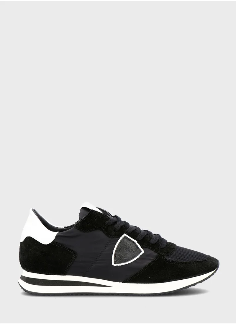 Philippe Model Low Top Lace Up Sneakers