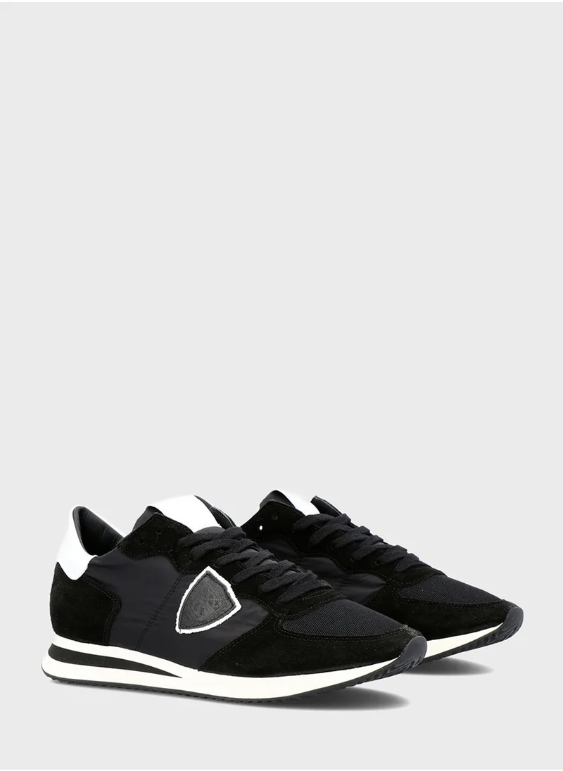 Philippe Model Low Top Lace Up Sneakers