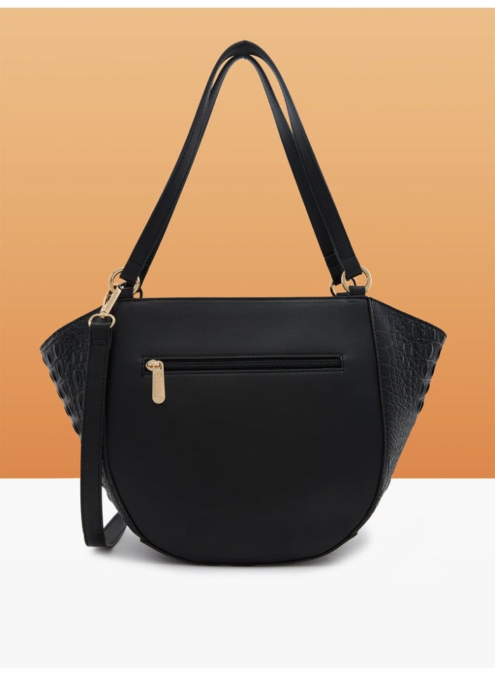 كابريس حقيبة فيليكس كبيرة سوداء - Image 5