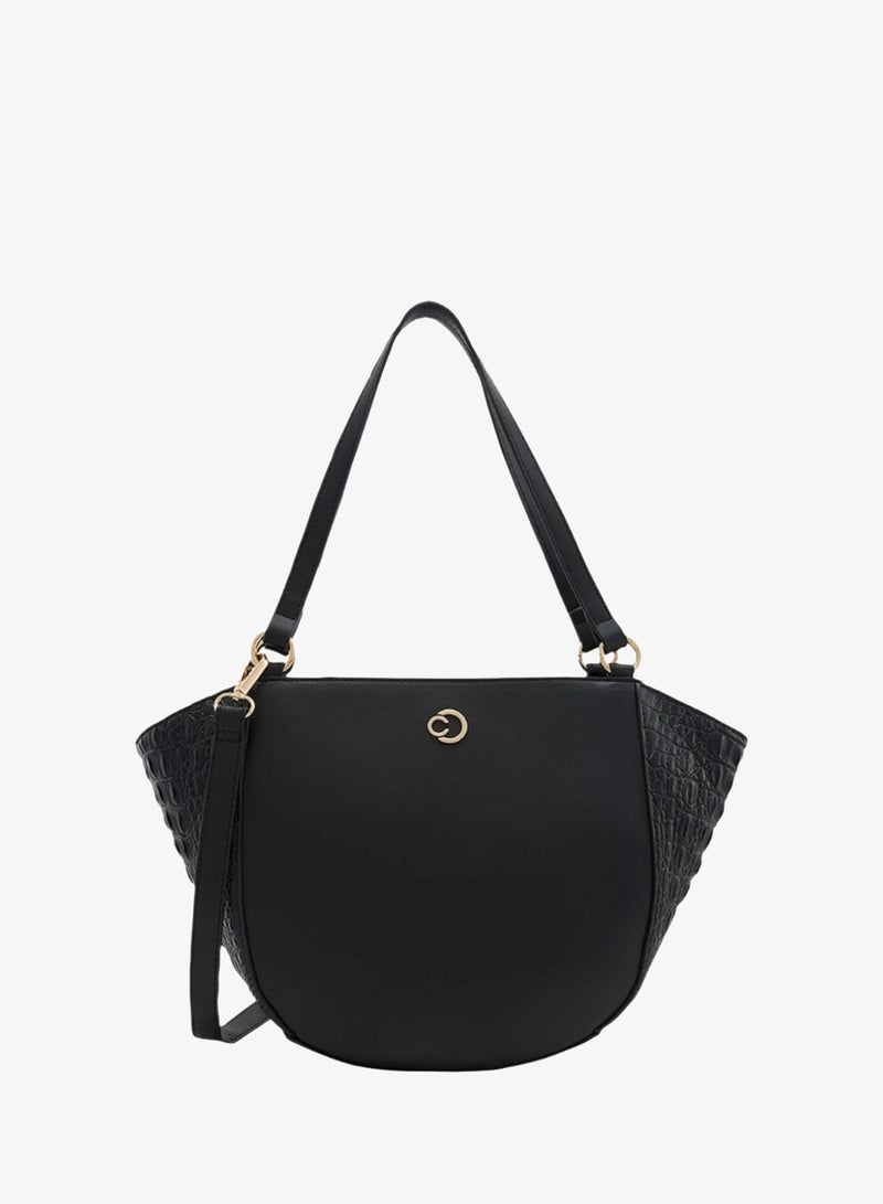 CAPRESE FELIX SATCHEL LARGE BLACK - Image 1