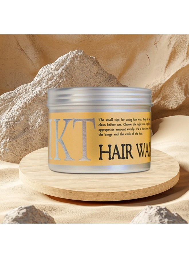 IKT Create Bold and Natural Hairstyles Easily with a Smooth and Flexible Wax Enhances your hair’s natural texture while giving you the freedom to shape and reshape styles with minimal effort. - Image 5