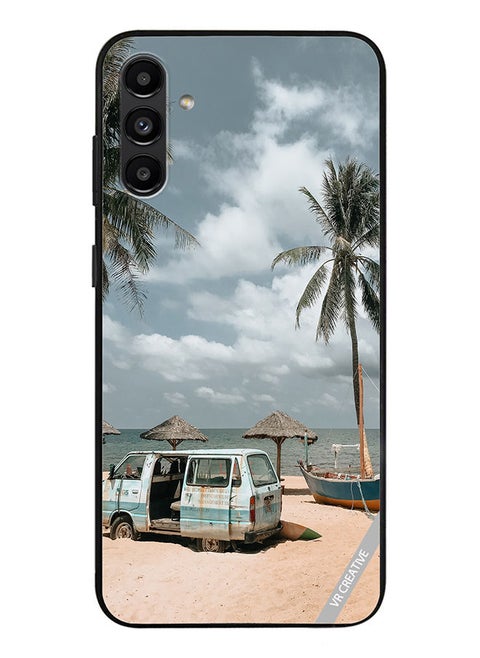 Protective Case Cover For Samsung Galaxy A13 5G Moody Summer Day Design Multicolour