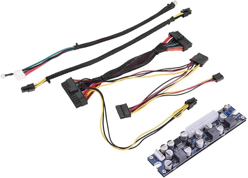 وحدة إمداد طاقة LD 200W DC ATX، إدخال 19 فولت، 24 دبوس إلى 12 فولت AUX، كمبيوتر Mini ITX مع حماية من الجهد الزائد والدائرة القصيرة - Image 2