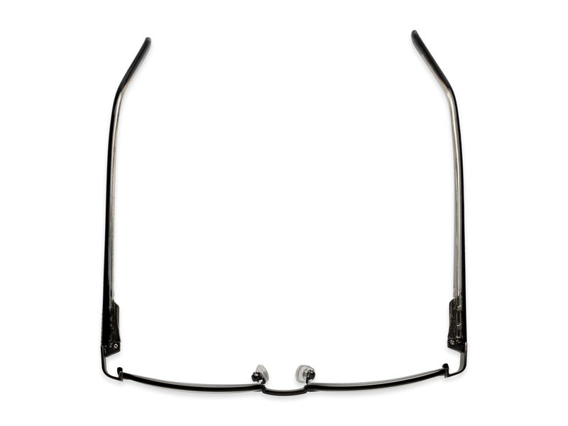 Foster Grant mens Wes Multifocus Glasses Reading Glasses, Gunmetal/Transparent, 54 mm US - Image 4