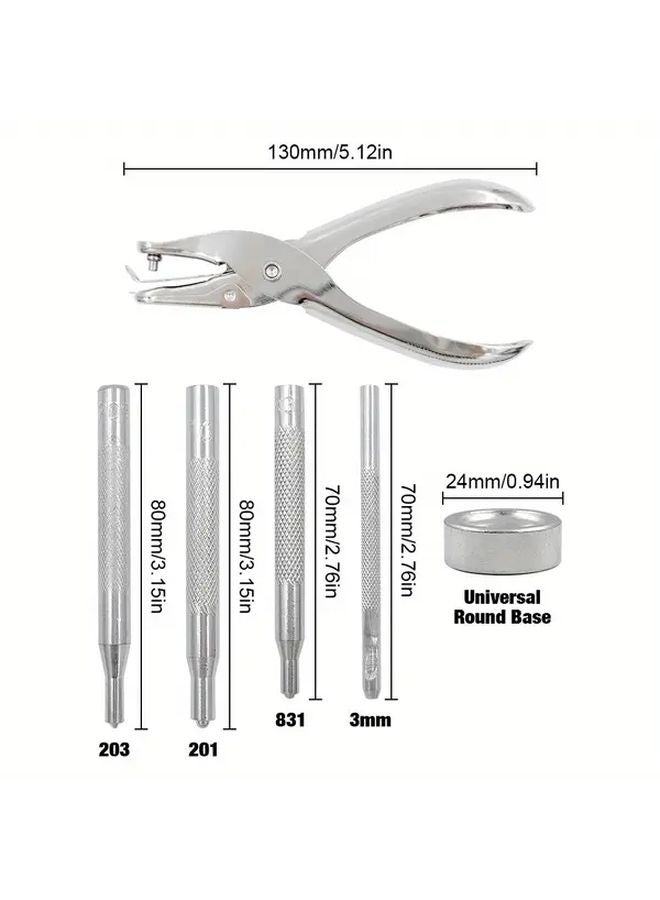 50 Sets Black 12 5mm Stainless Steel Snaps Buttons Kit With Installation Tools For Clothing Bag DIY - Image 3
