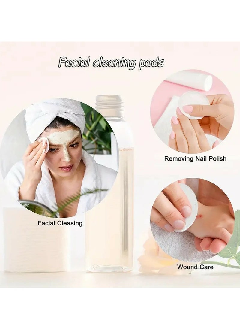 Mulirou 200 Cotton Makeup Remover Cotton Pads for Sensitive Skin for Daily Cosmetics. Beauty & Personal Care  - Image 4