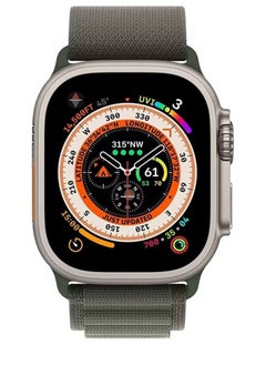 Apple Watch Alpine Loop Band 49mm/45mm/44mm Nylon Woven Sport Strap Compatible with iWatch Series 8/Ultra/7/SE/6/5/4/3/2/1