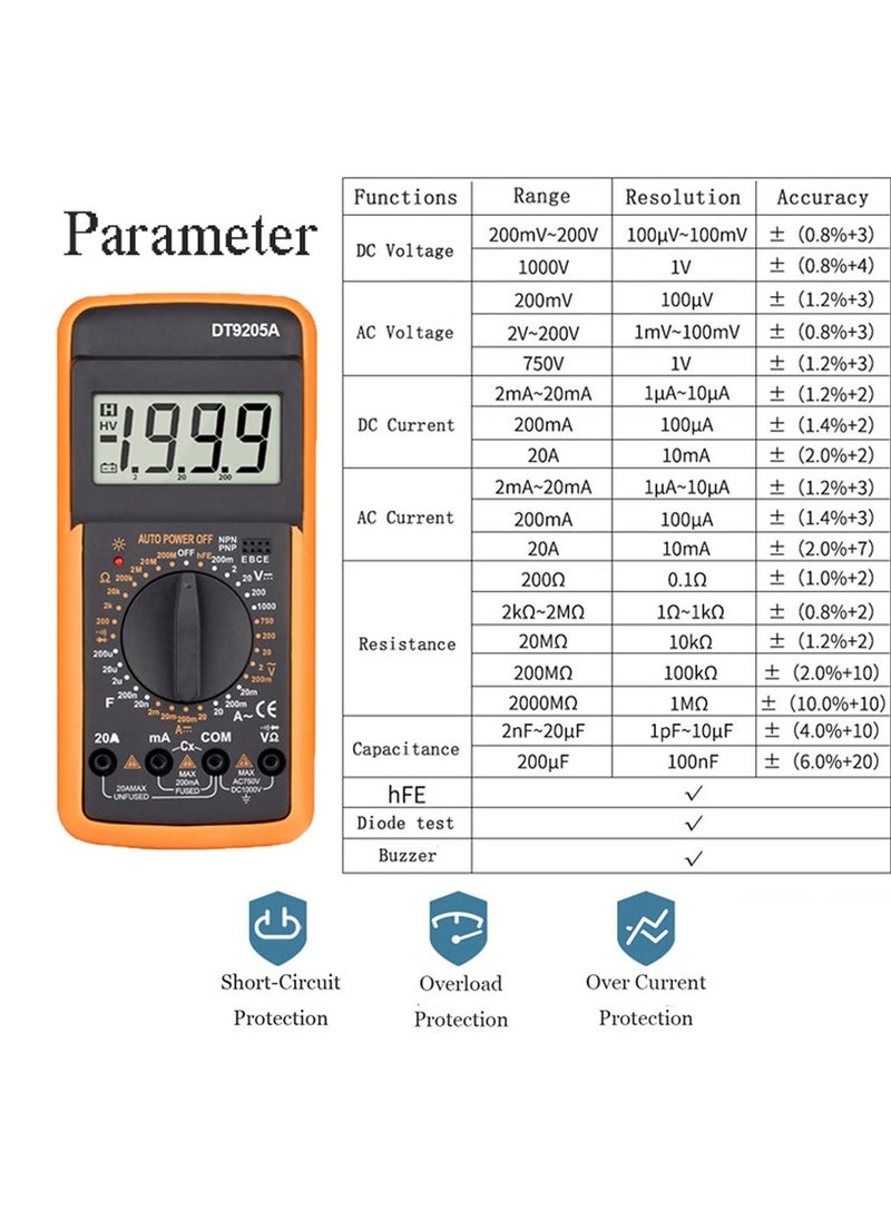 Tester Meter Digital Multimeter