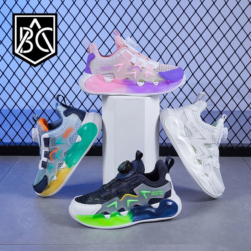 2024 Single Net Breathable Children'S Shoes Abc Non-Slip Boys And Girls Children Sneaker Txh2313 - Image 2